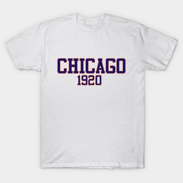 Chicago 1920 T-Shirt by GloopTrekker